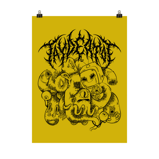 TayderTot Metal Design Poster