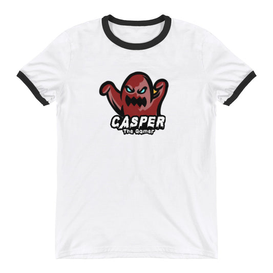Casper the Gamer Ringer T-Shirt