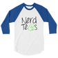 Nerd Teas Logo 3/4 Sleeve