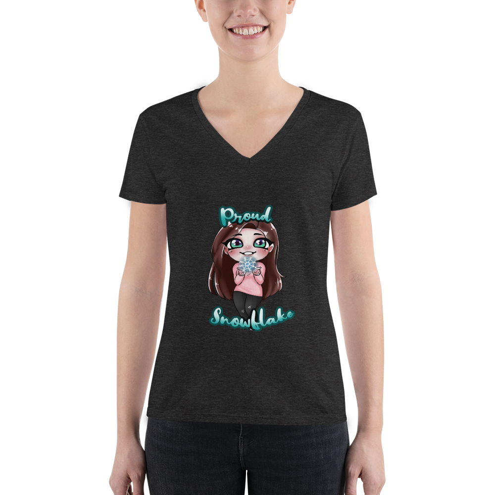 Proud Snowflake V-Neck - Meowmy