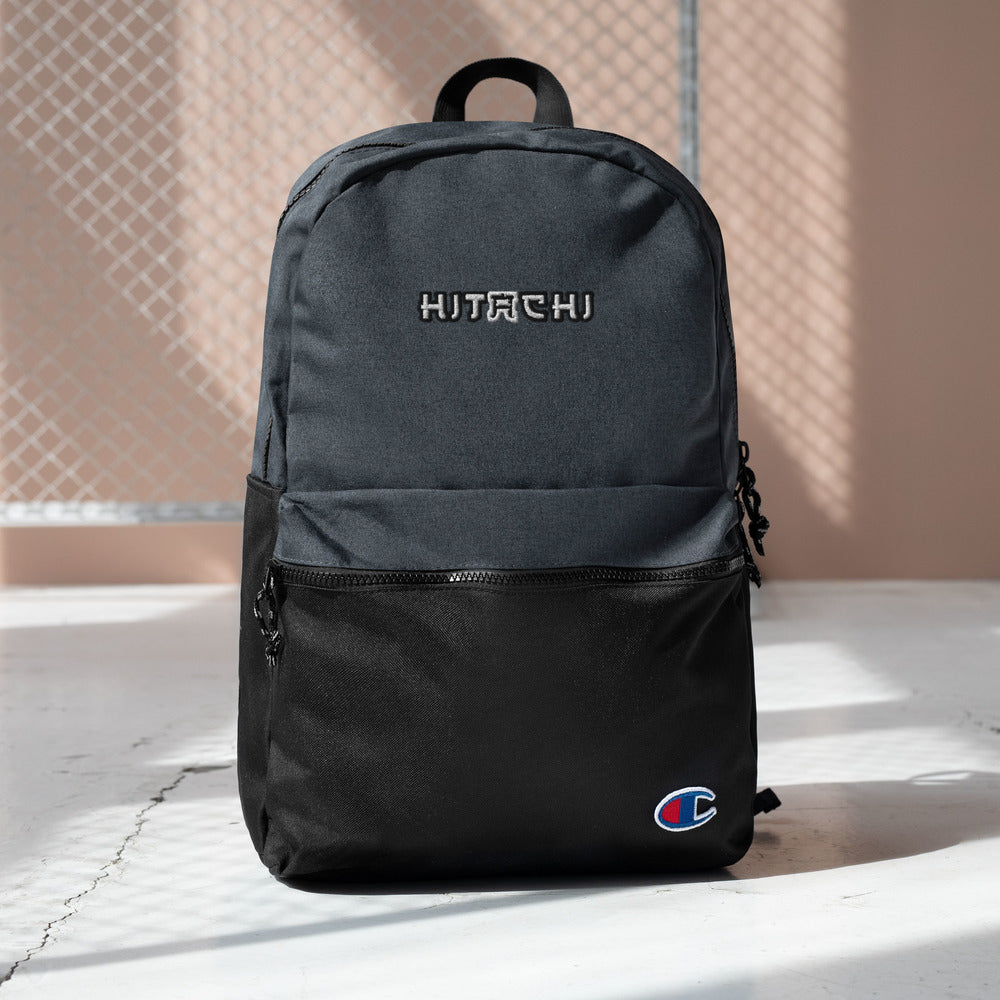 Hitachi Embroidered Champion Backpack