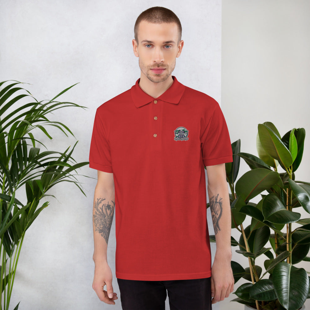 Unweilding_Chimp Embroidered Classic Polo