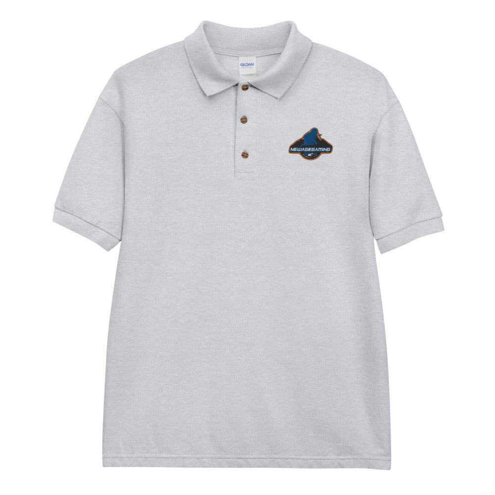 New Age Gaming Embroidered Polo Shirt