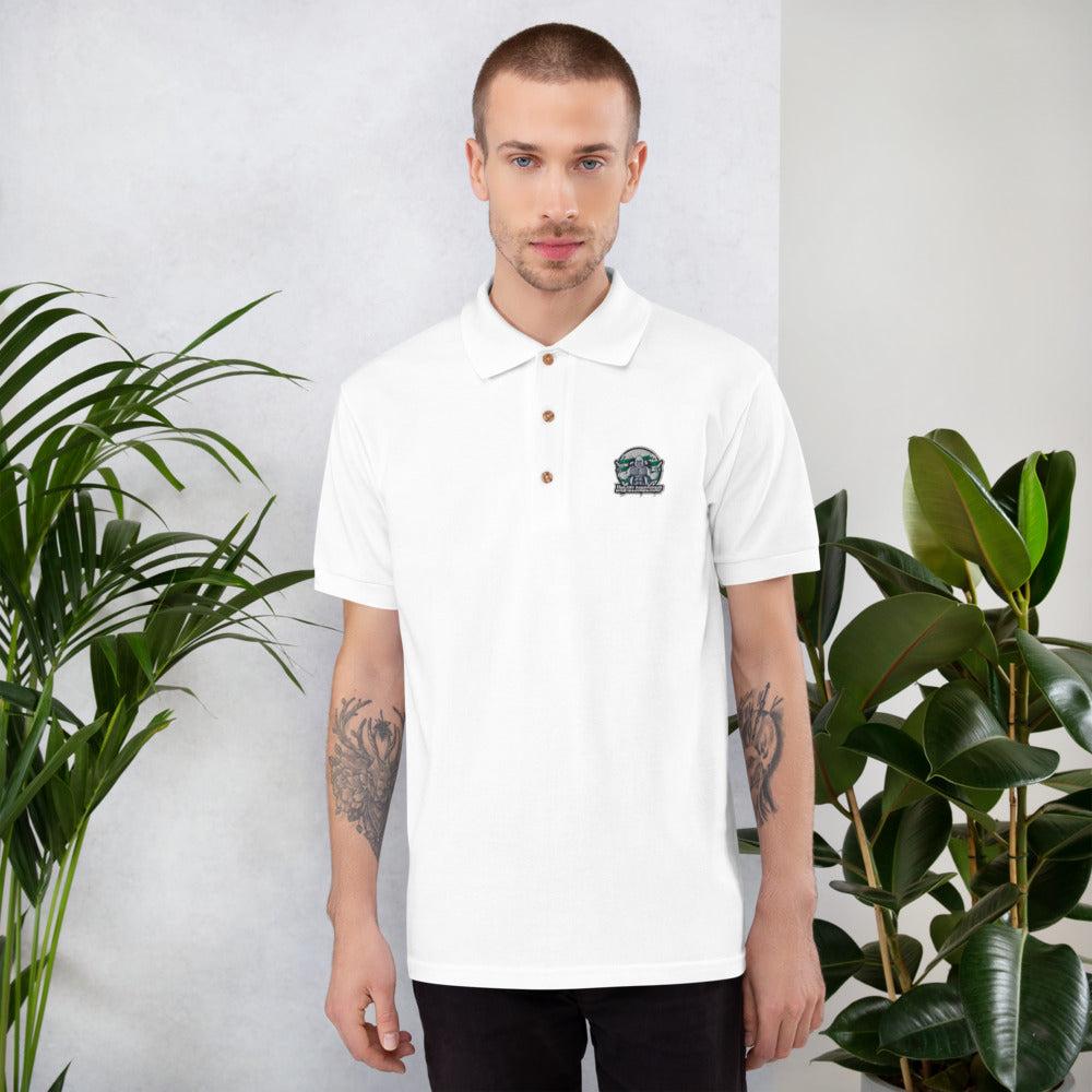 Unweilding_Chimp Embroidered Classic Polo