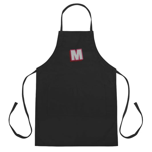 The M Embroidered Apron