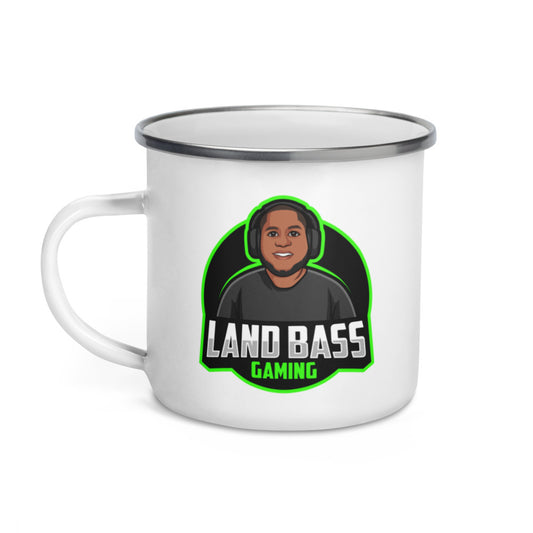 Land Bass Gaming Enamel Mug