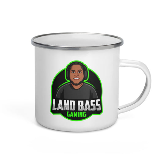 Land Bass Gaming Enamel Mug