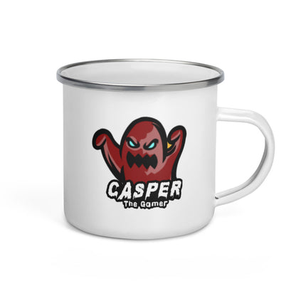 Casper the Gamer Enamel Mug