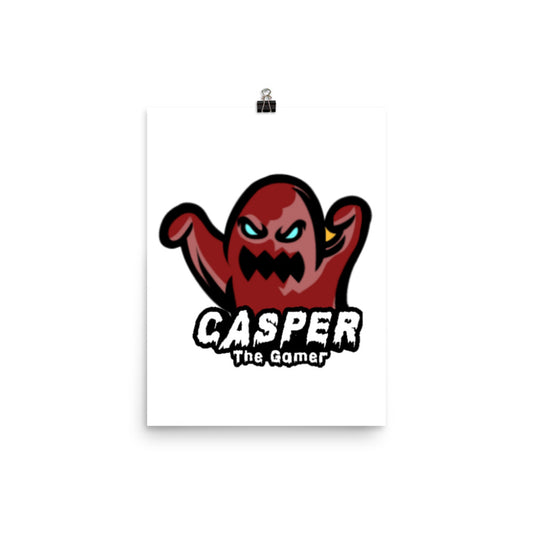 Casper the Gamer Poster