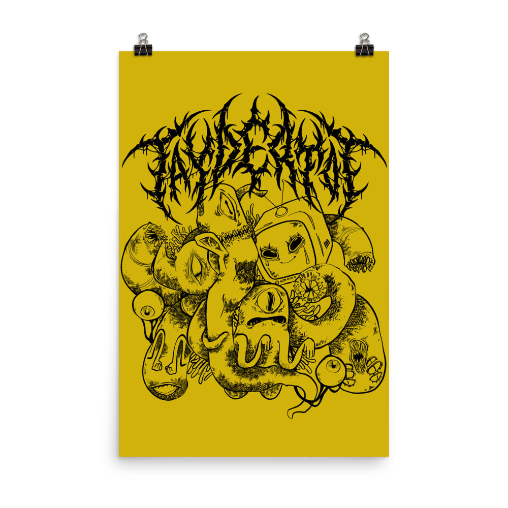 TayderTot Metal Design Poster