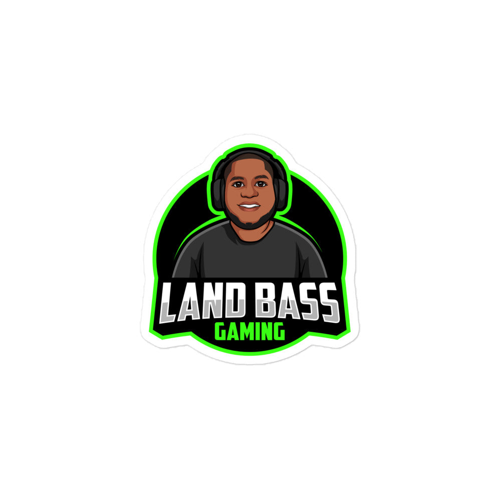 Land Bass Gaming stickers
