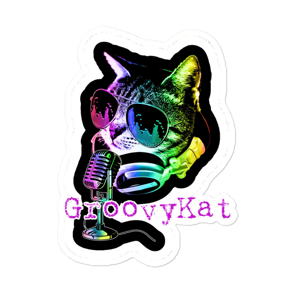 GroovyKat Bubble-free stickers