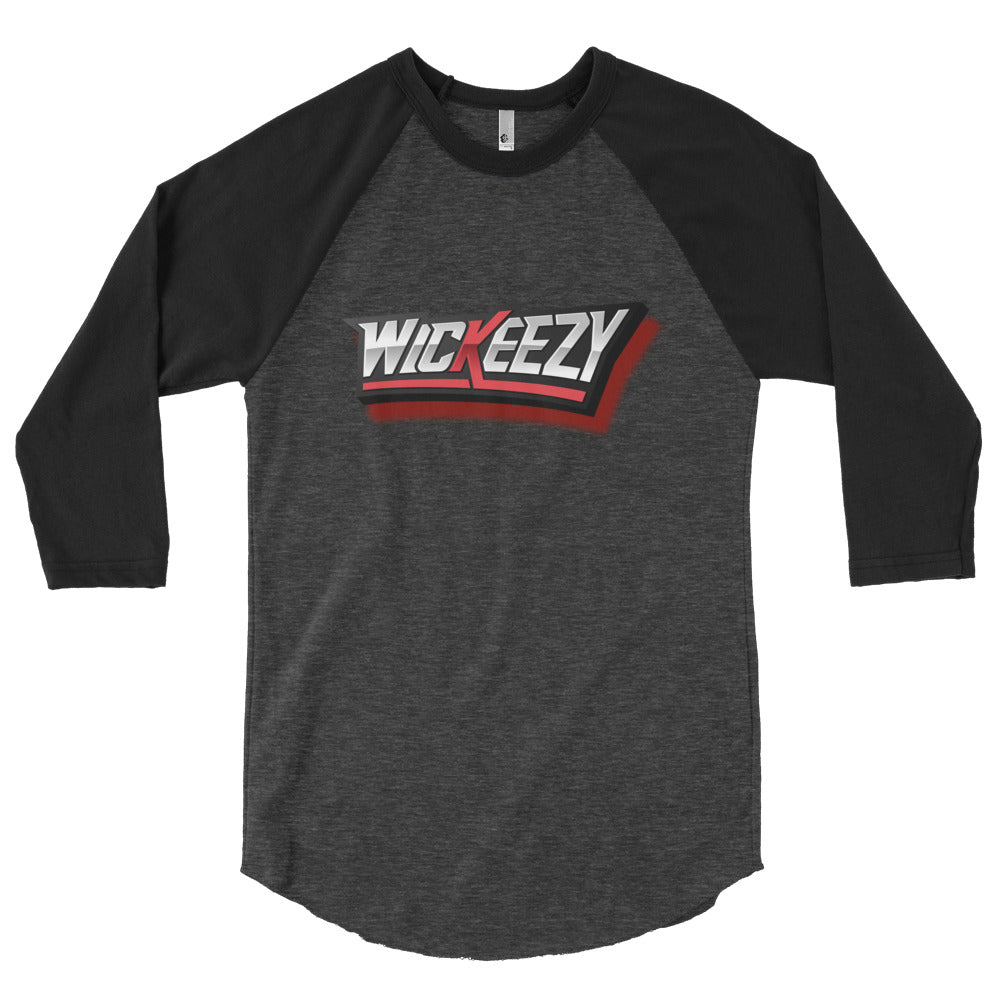 Wickeezy 3/4 sleeve raglan shirt