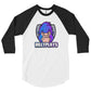 DillyPlays 3/4 sleeve raglan shirt