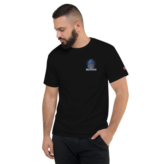 DillyPlays Embroidered Champion T-Shirt