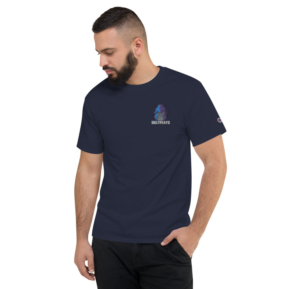 DillyPlays Embroidered Champion T-Shirt