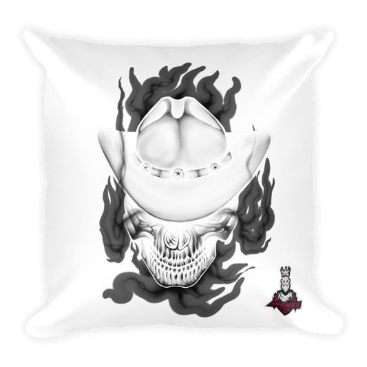 Skull Sheriff Pillow