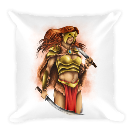 Warrior Woman Pillow