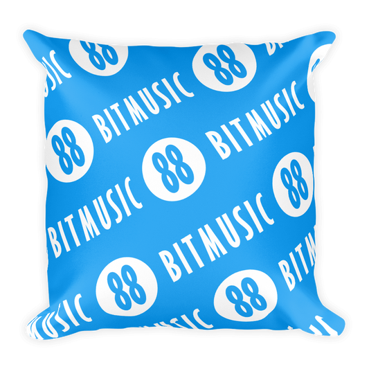 88bitmusic Logo Pillow