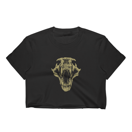 BigE Skull Illustration Crop Top