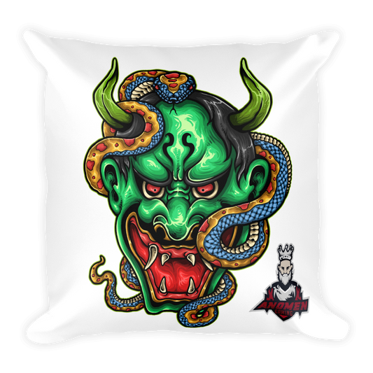 Green Demon Pillow