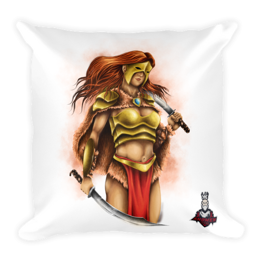 Warrior Woman Pillow
