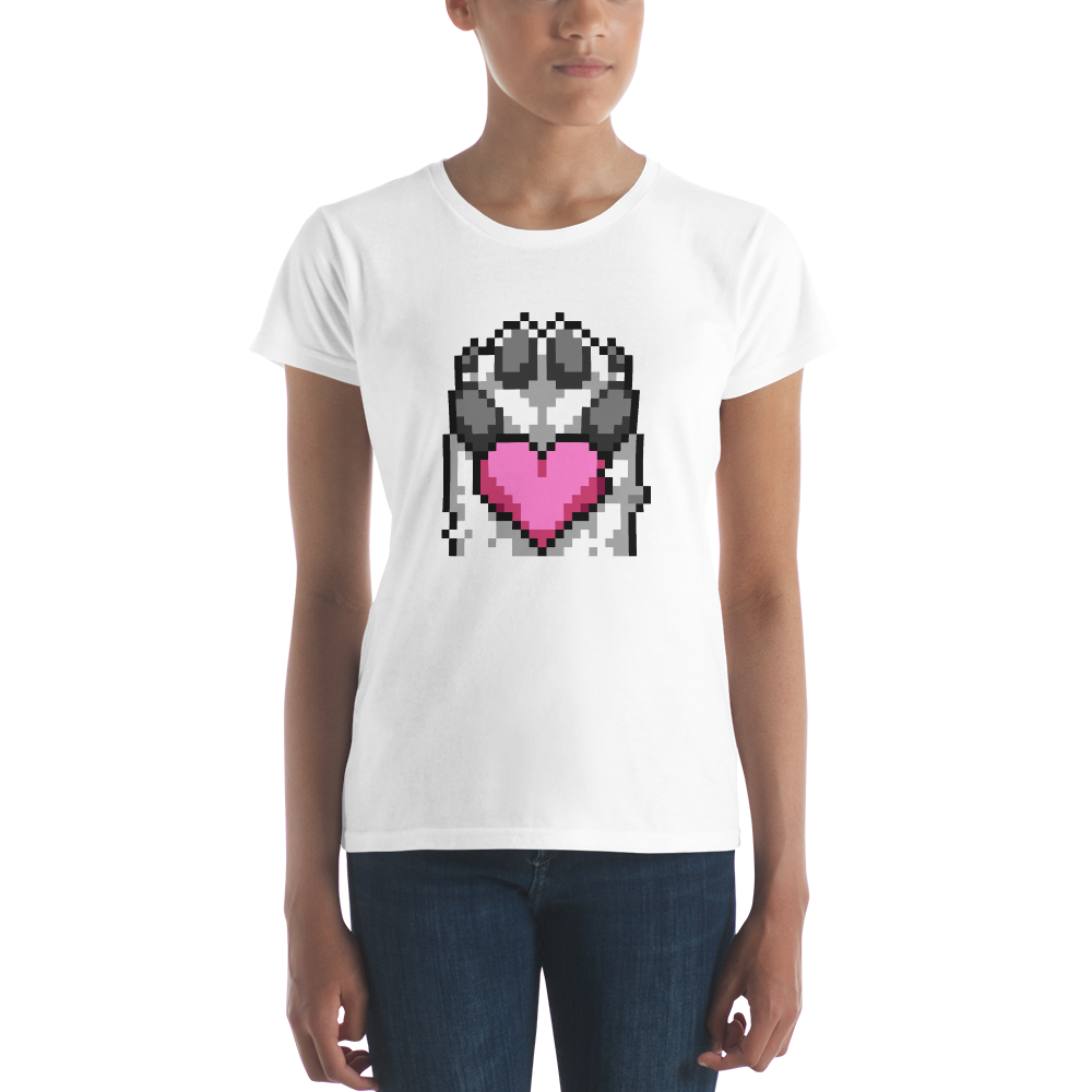 PanzerPaw Heart Ladies Tee