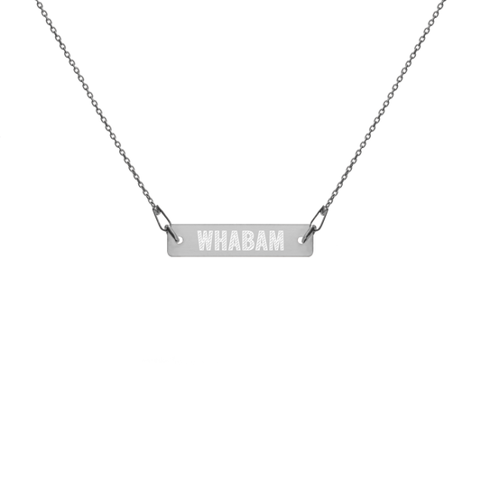 WHABAM Engraved Necklace