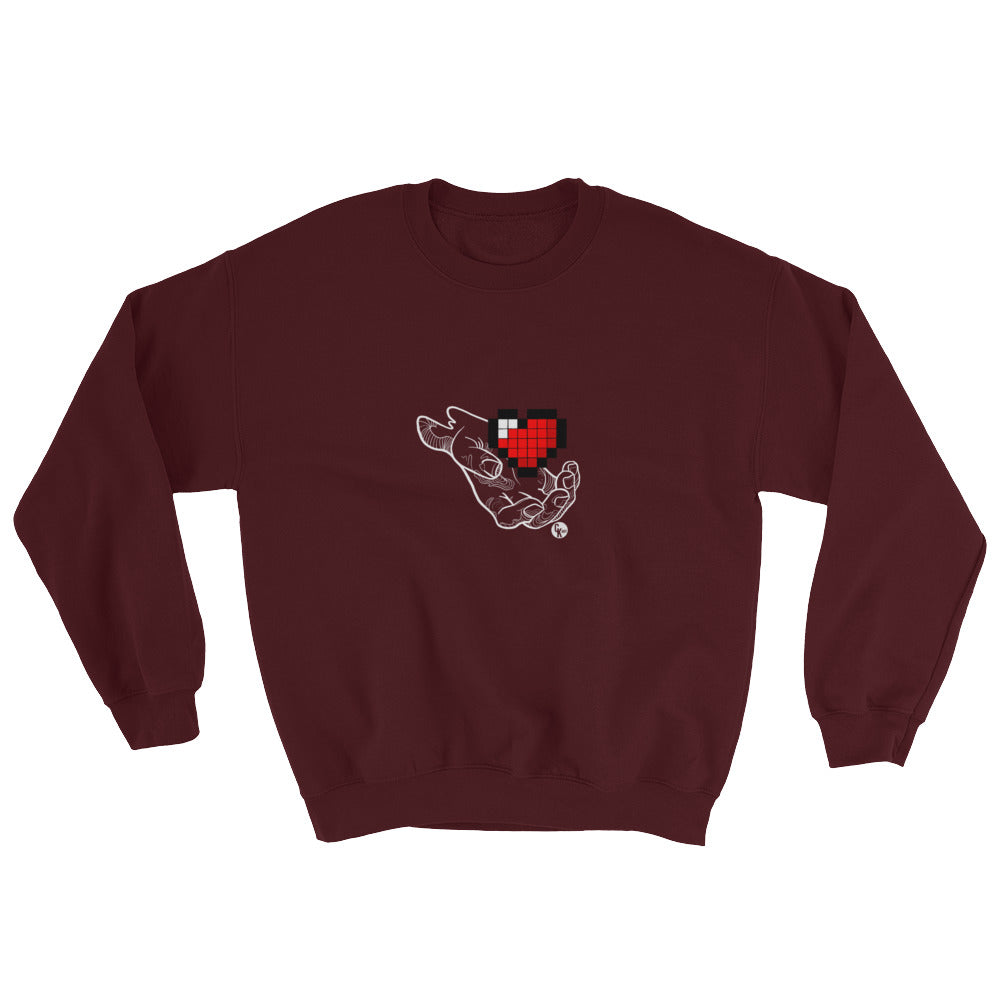 Heart Hand Sweatshirt