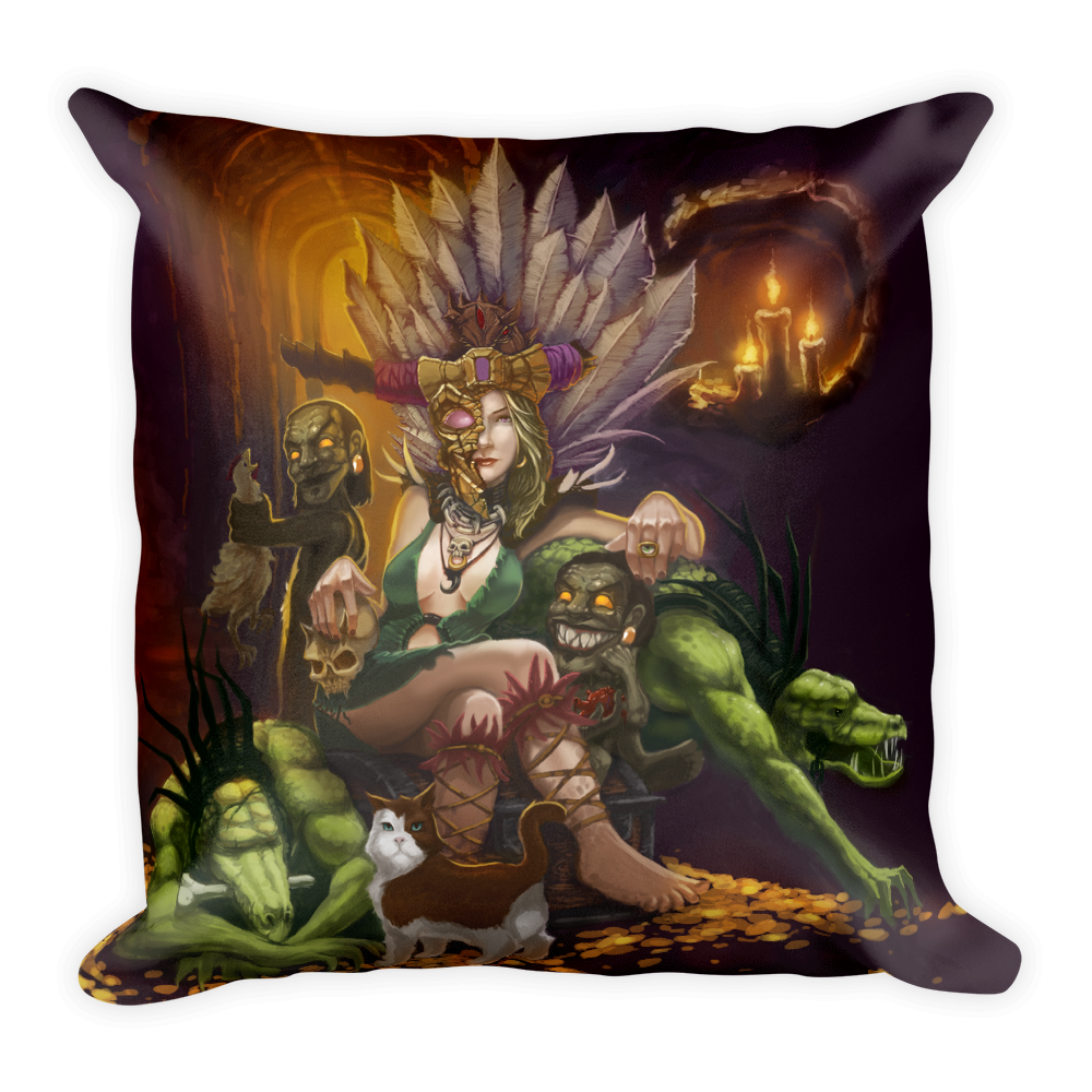 Witch Doctor Pillow