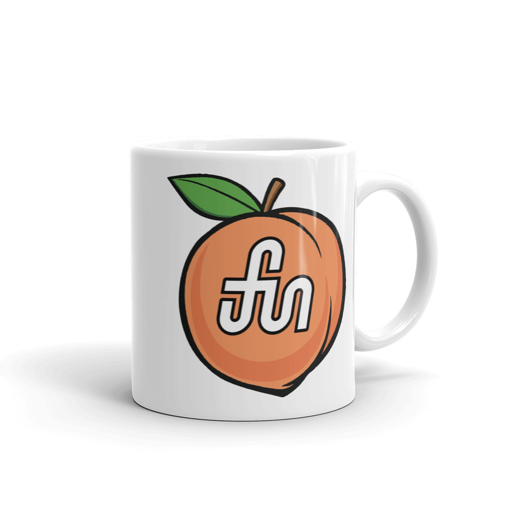 Fun Peach Mug