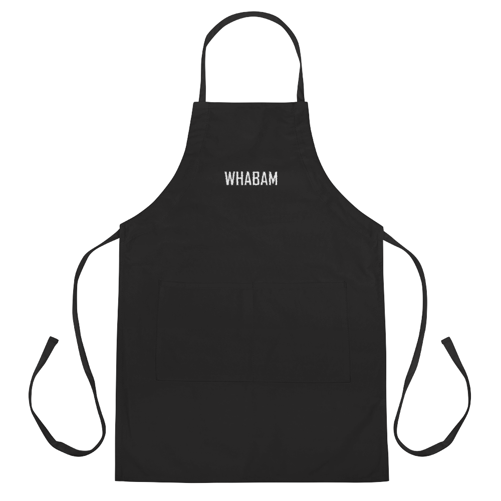 WHABAM Embroidered Apron