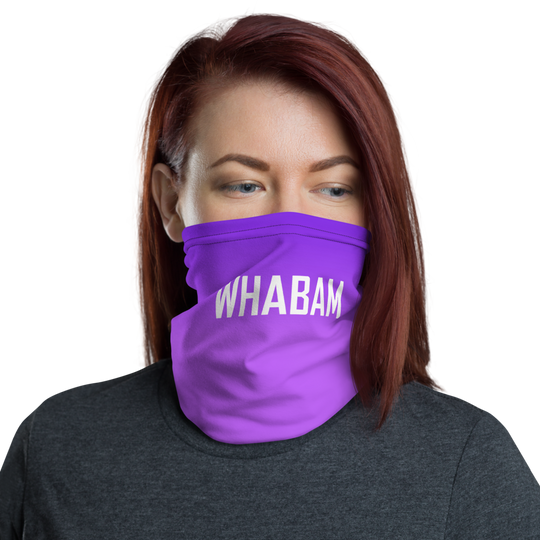 WHABAM Gradient Gaiter Mask