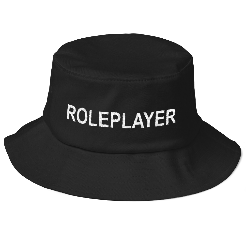 Roleplayer Black Boonie Hat