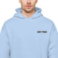 Hitachi Embroidered Unisex Hanes fleece hoodie
