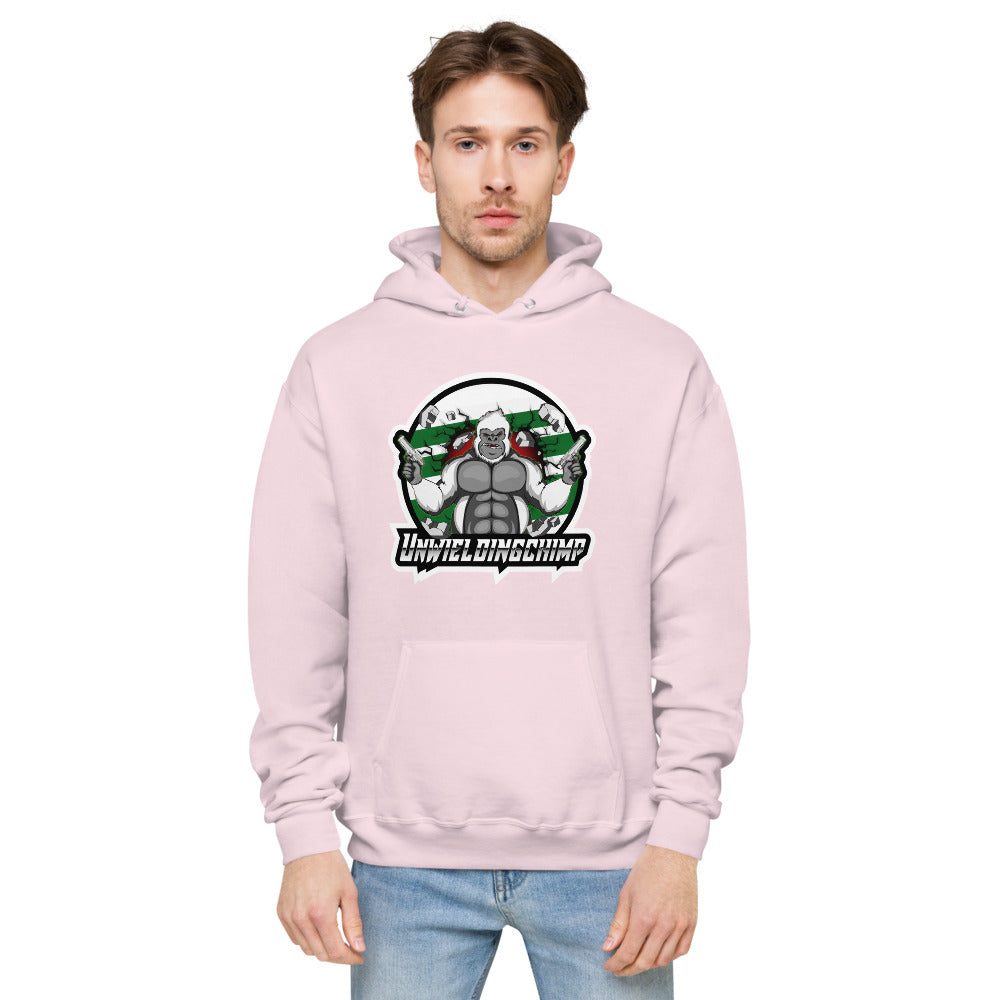 Unweilding_Chimp Unisex Hanes fleece hoodie