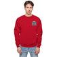Unweilding_Chimp Embroidered Unisex Hanes fleece sweatshirt