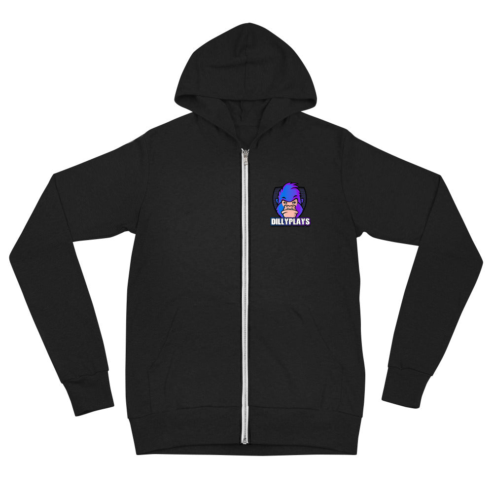 DillyPlays zip hoodie
