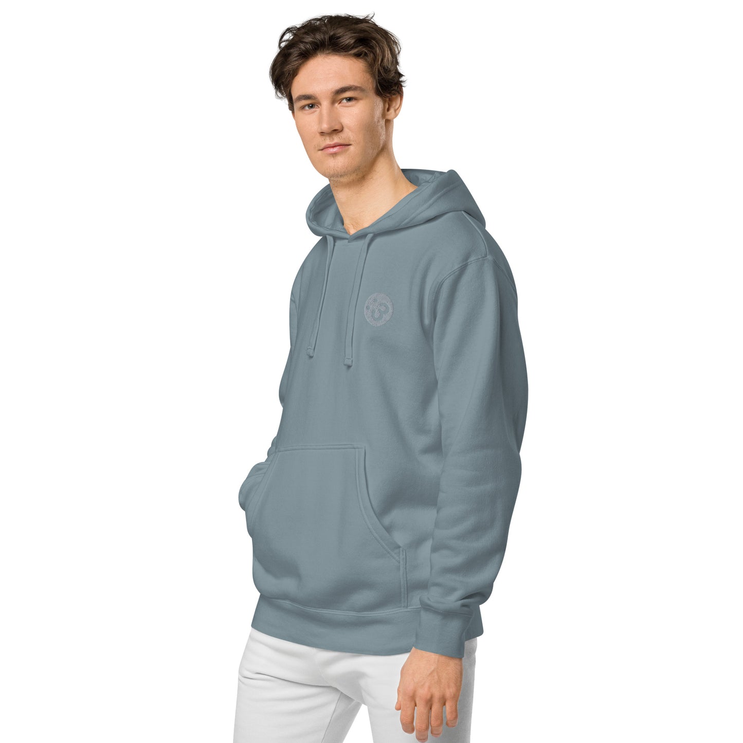 Swag Junkies Unisex pigment-dyed hoodie