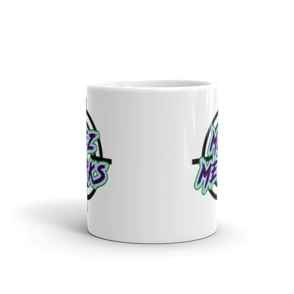 Mezmerks White glossy mug