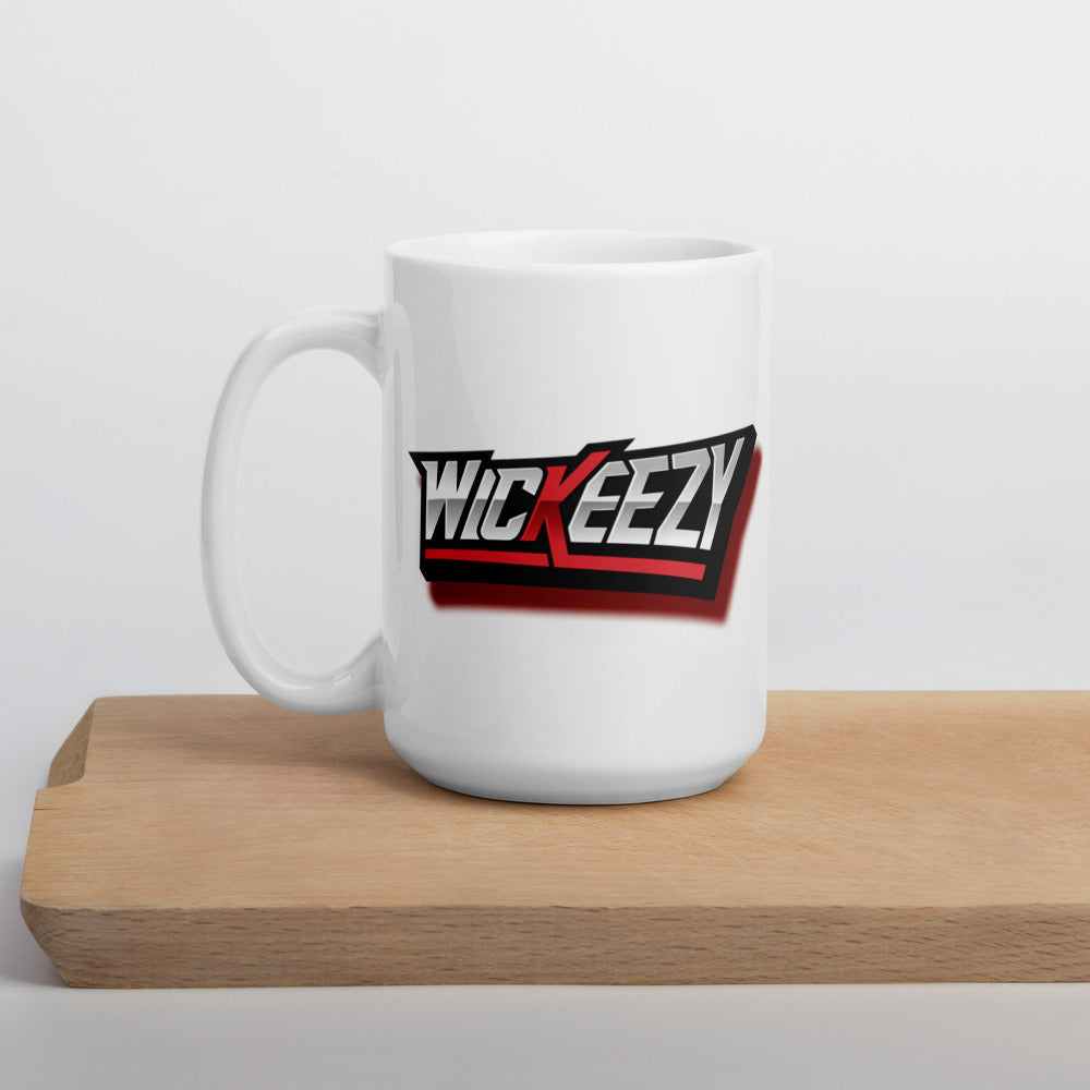 Wickeezy White glossy mug